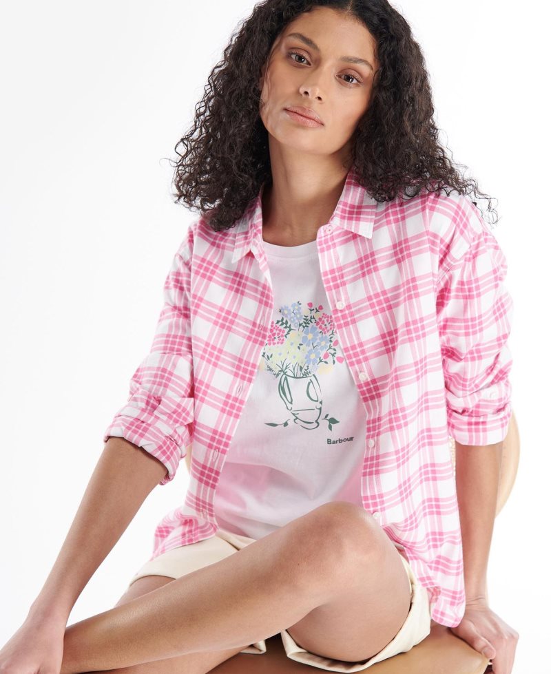 Blusas Barbour Willowherb Shirt Mujer | DFMX01694