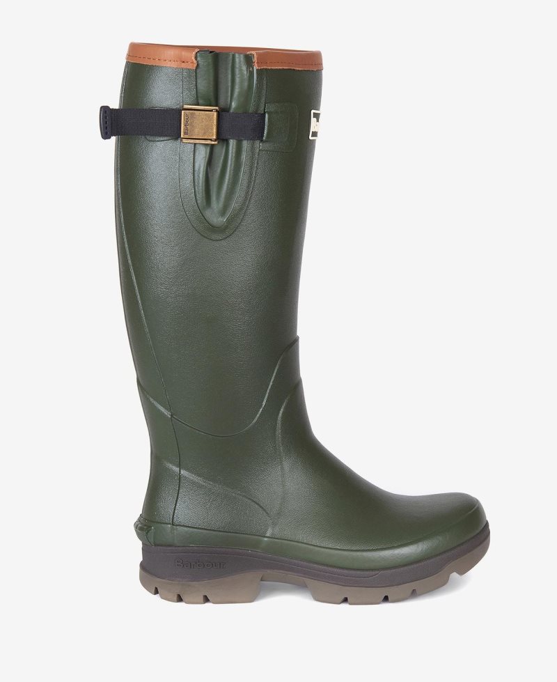 Botas Barbour Womens Tempest Wellingtons Mujer Verde Oliva | NWKT71285