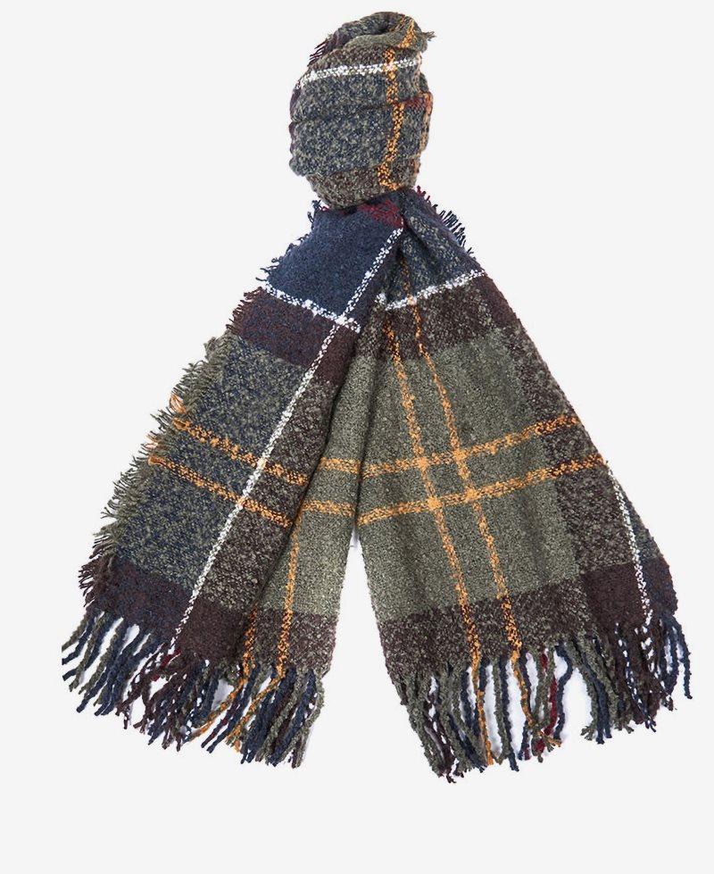Bufandas Barbour Tartan Boucle Scarf Mujer | DSZK46325
