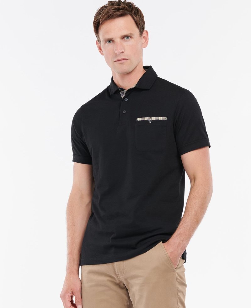 Camisa Polo Barbour Corpatch Hombre Gris | FKZS57983