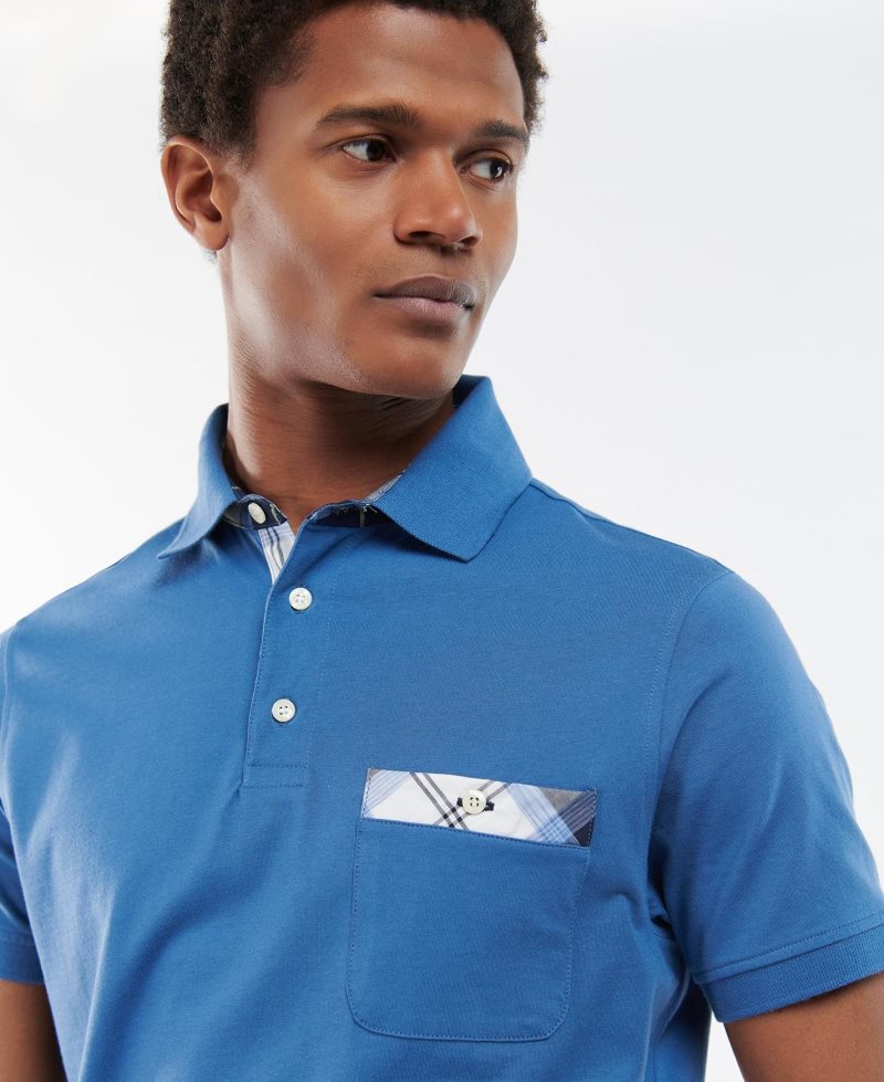 Camisa Polo Barbour Lirst Hombre Azul Marino | BYSX95073