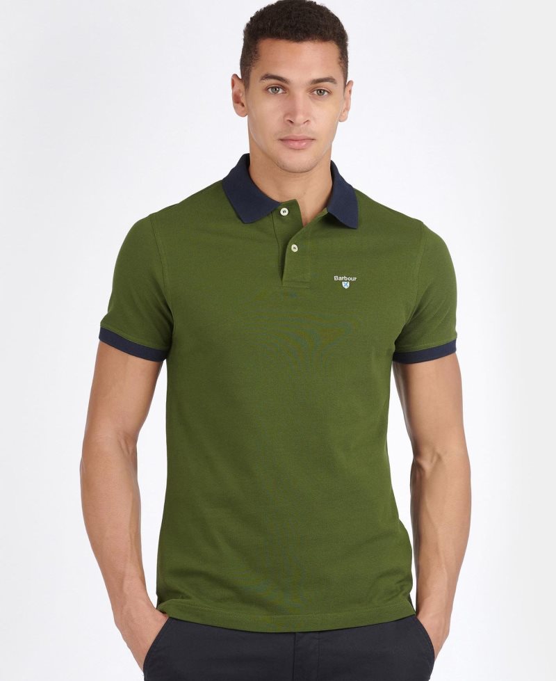 Camisa Polo Barbour Lynton Hombre Azules | BSXN04873