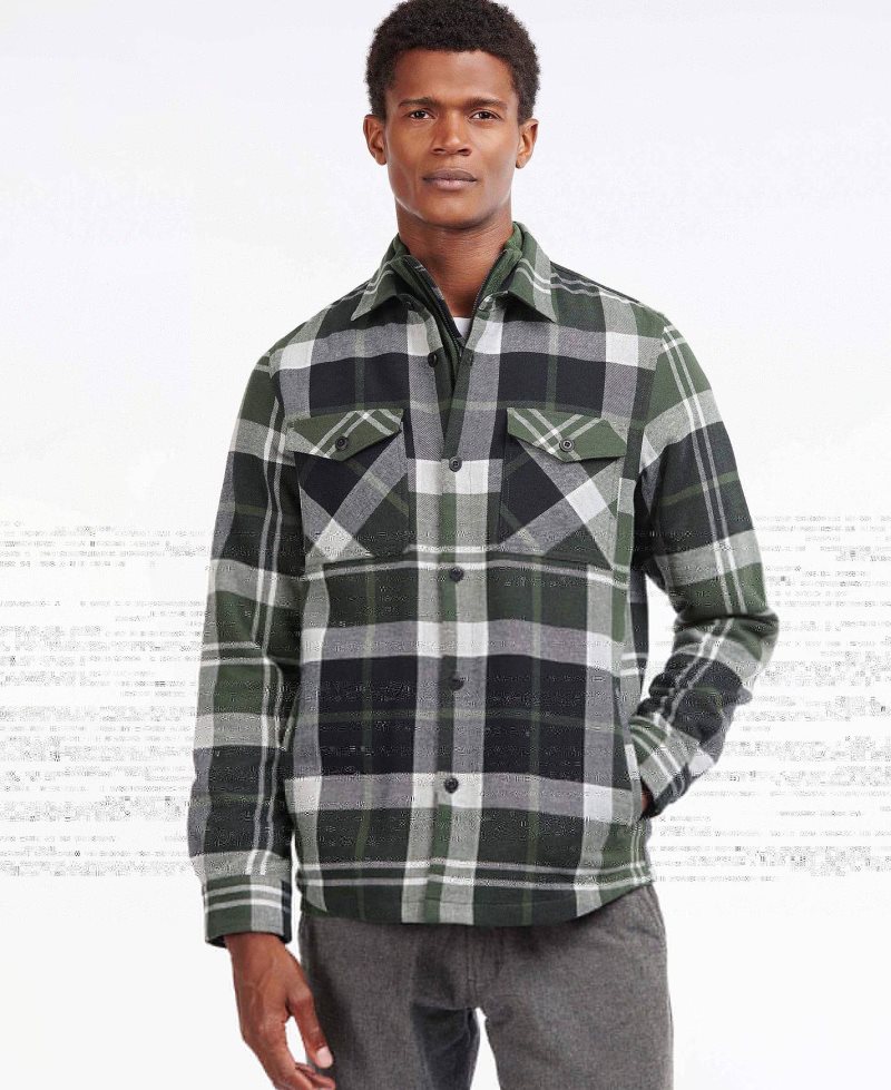 Camisas Barbour Cannich Overshirt Hombre | AJVT89423