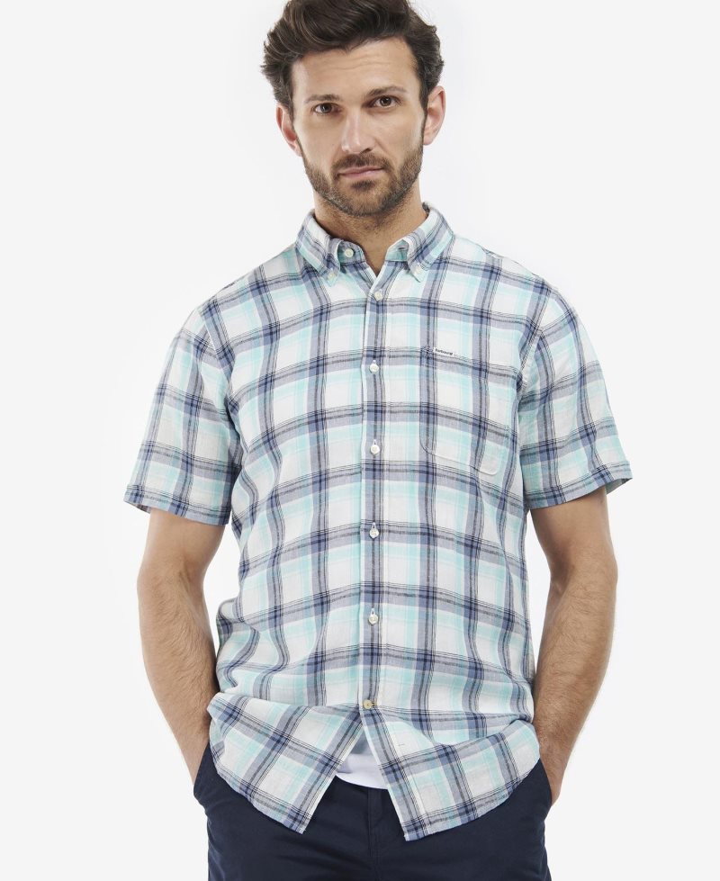Camisas Barbour Crossfell Tailored Hombre | EBFC83526