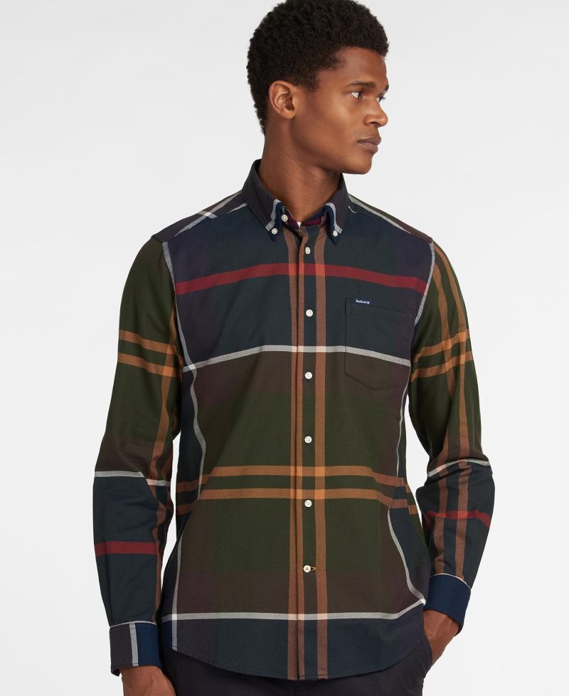 Camisas Barbour Dunoon Tailored Hombre | GWOT95426