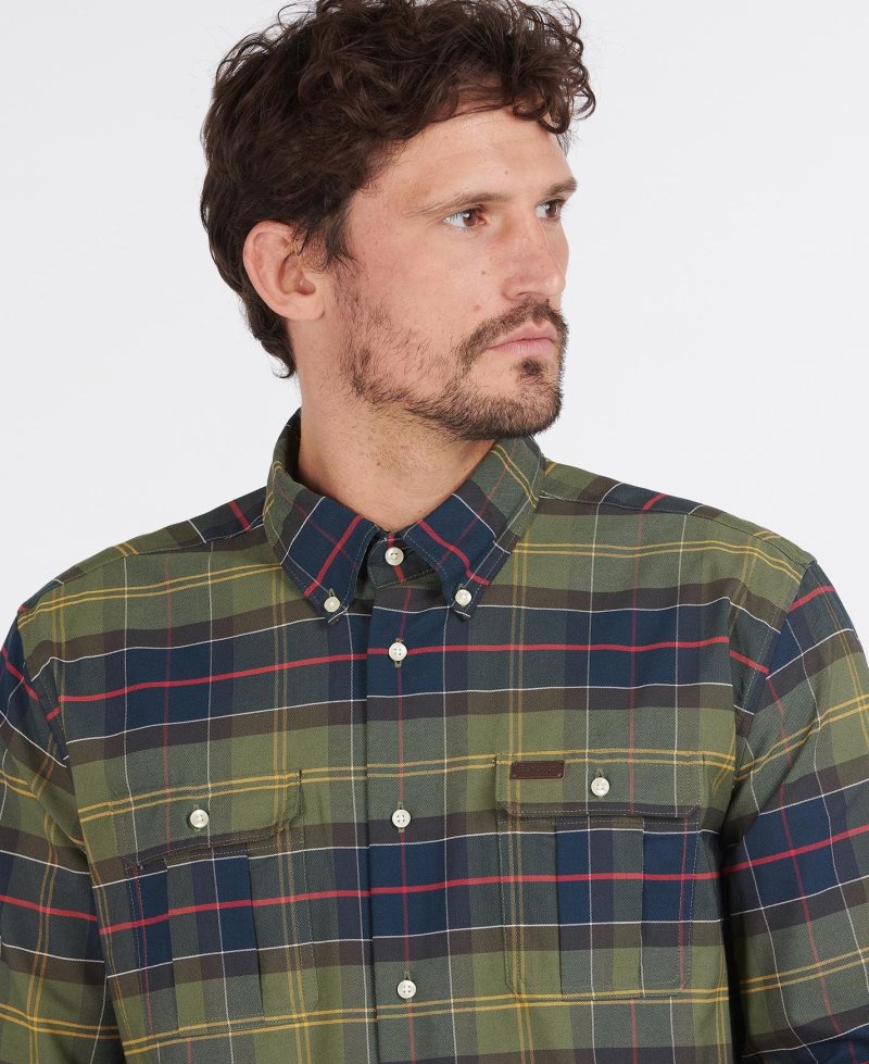 Camisas Barbour Fulton Coolmax Hombre | ZFTE31708