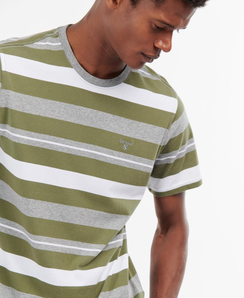 Camiseta Barbour Kylemore Hombre Verde Oliva | EBNW40293