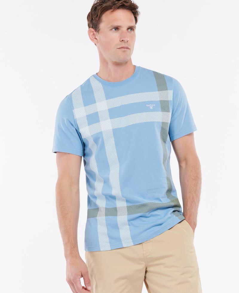 Camiseta Barbour Norman Hombre Blancas | ICHP96153