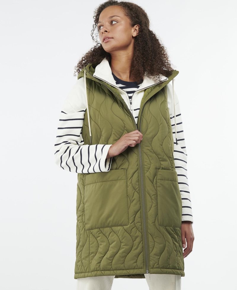 Chalecos Barbour Guilden Gilet Mujer | UFZO60379