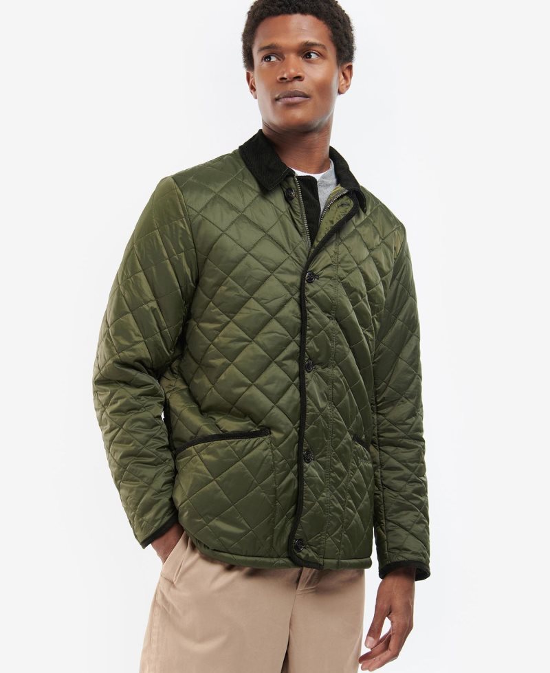 Chaqueta Acolchada Barbour Invierno Liddesdale Hombre Negras | PONR51083