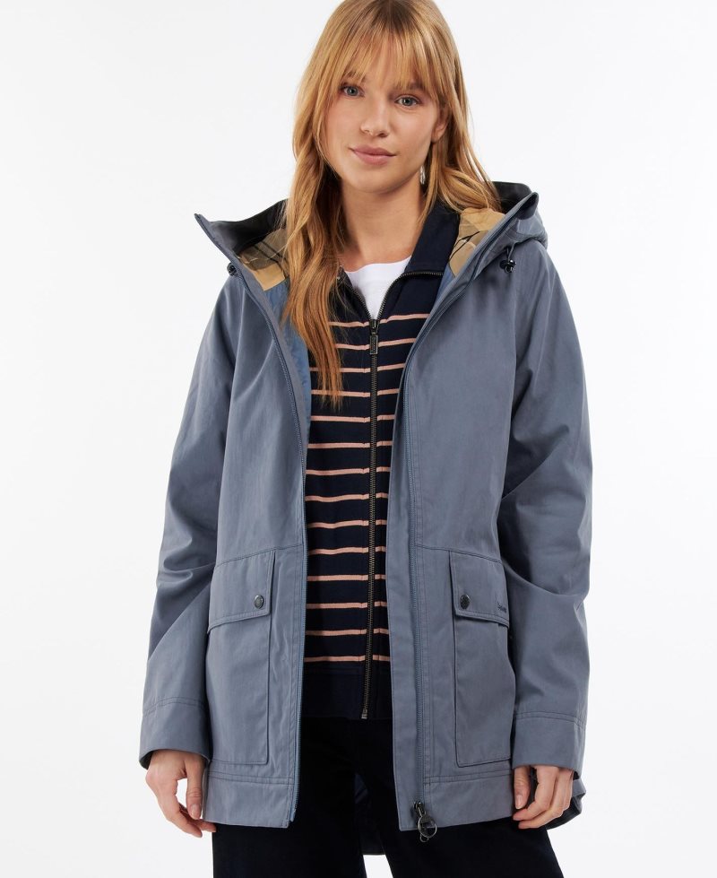 Chaqueta Impermeable Barbour Armeria Plus Size Mujer Azules | BXCV82570