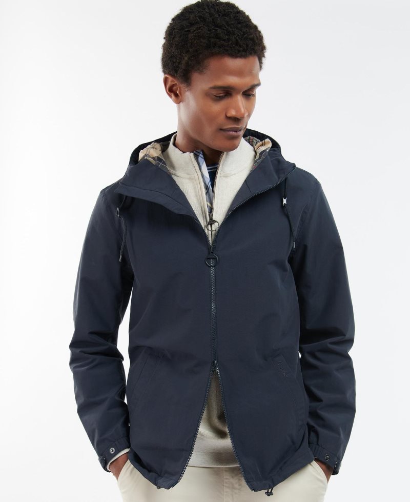 Chaqueta Impermeable Barbour Dillon Hombre Azul Marino | FXDT32104