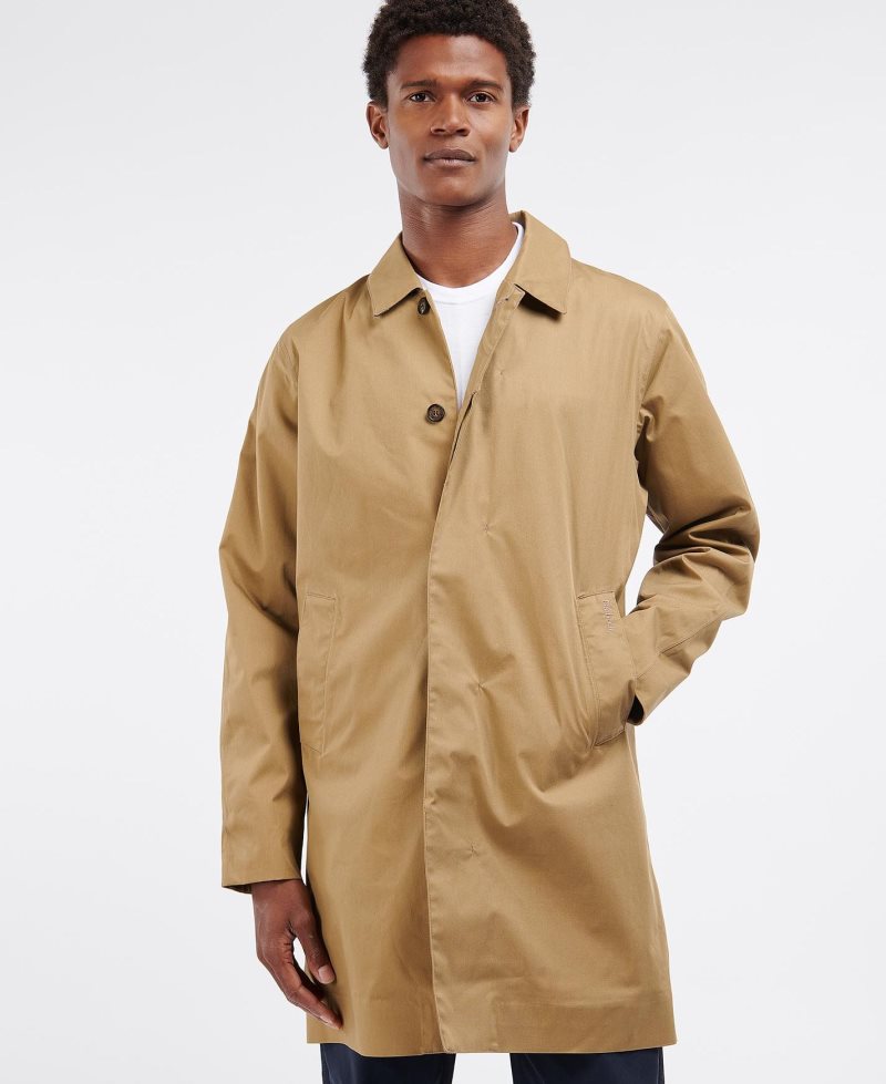 Chaqueta Impermeable Barbour Rokig Hombre Marrones | VOAS65417