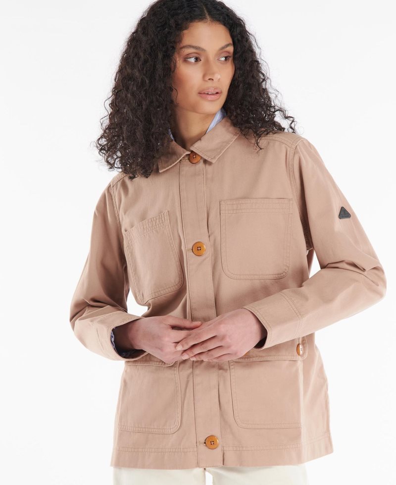 Chaquetas Casuales Barbour Coltsfoot Mujer Kaki | VOHX30549