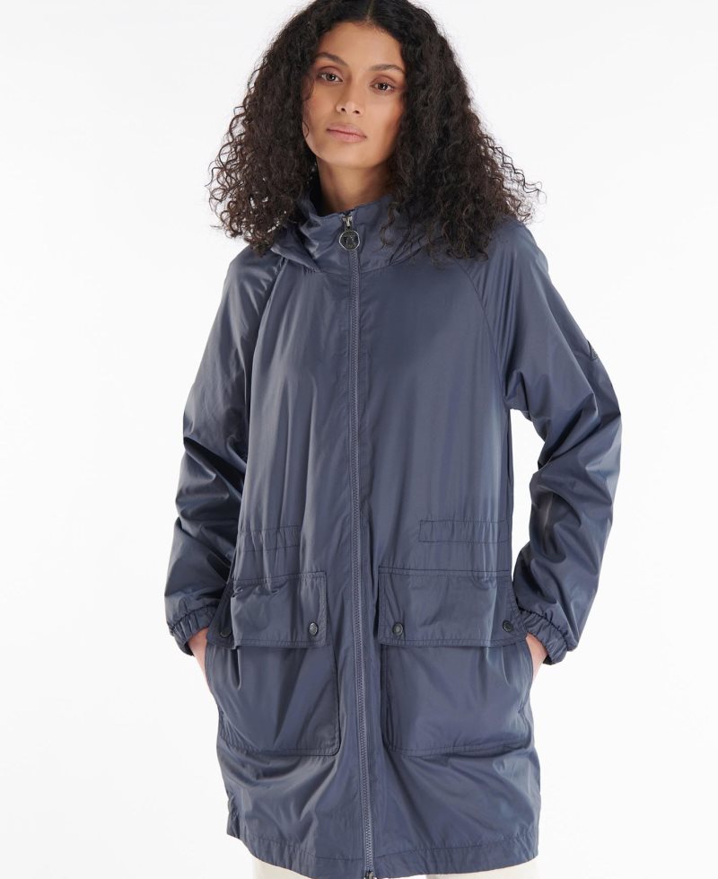 Chaquetas Casuales Barbour Sea Daisy Showerproof Mujer Azul Marino | GFCO65318