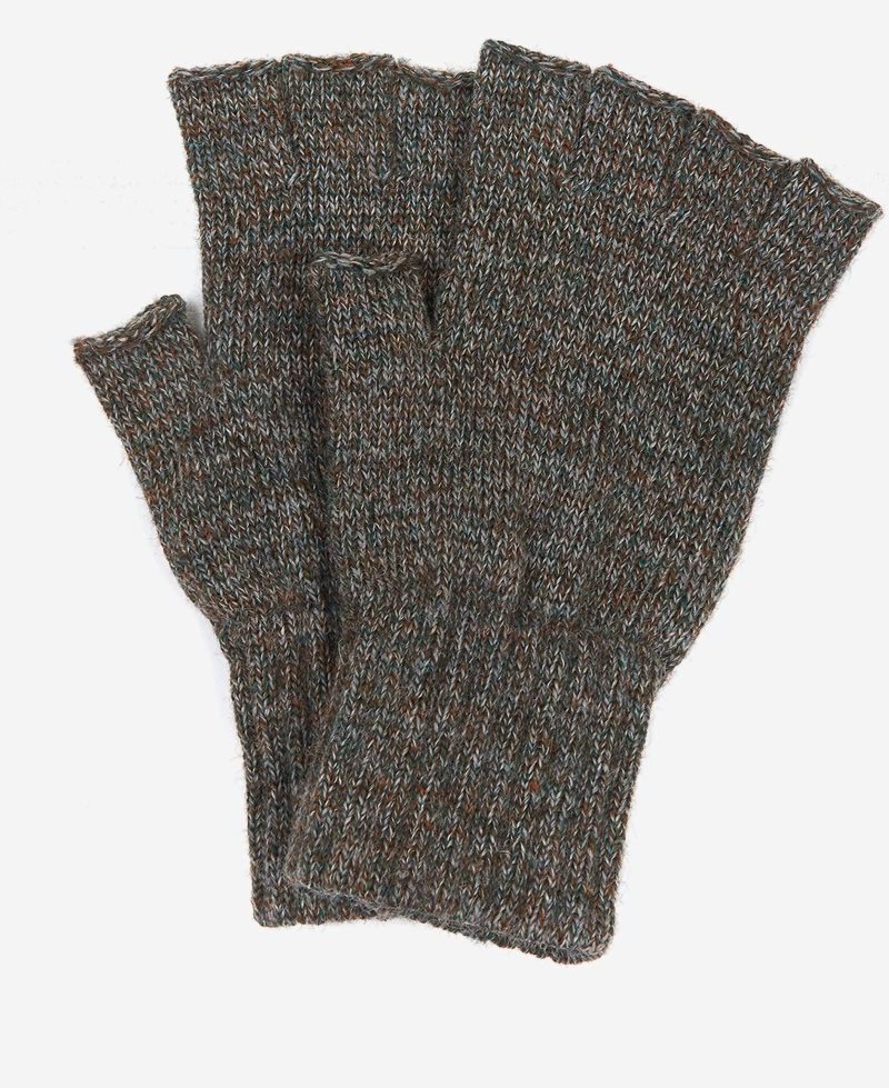 Guantes Barbour Fingerless Hombre Negras | IQLG07458