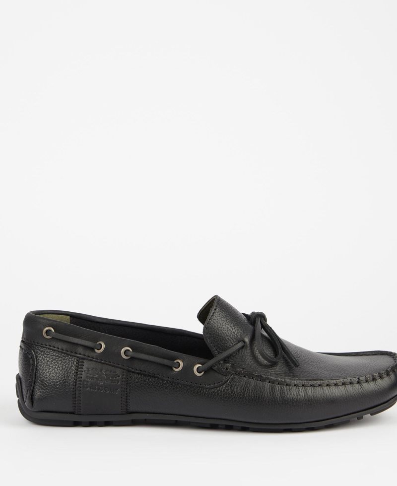 Loafers Barbour Clark Hombre Negras | KZJS36025