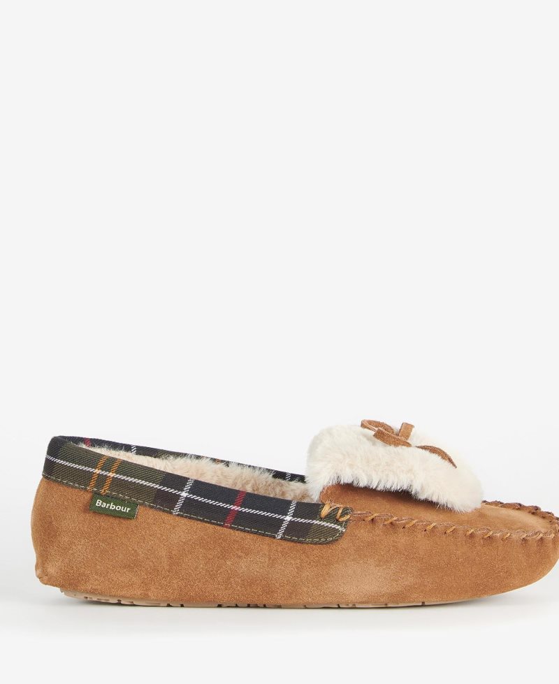 Pantuflas Barbour Darcie Mujer Gris | OIHB31627