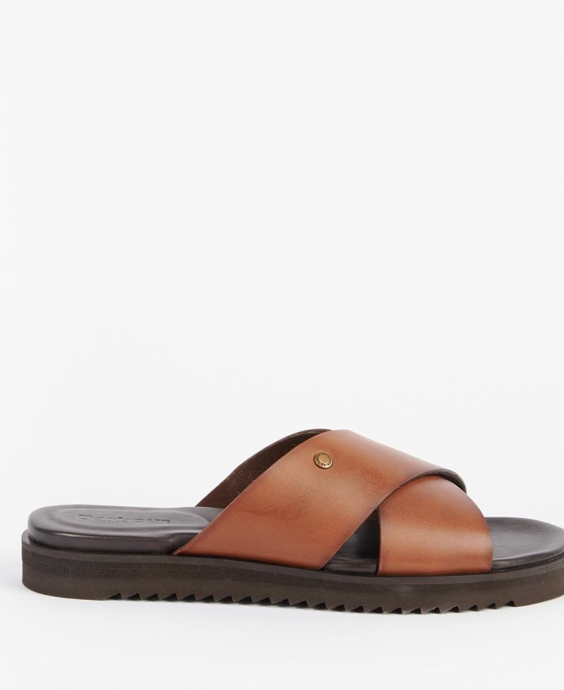 Sandalias Barbour Marco Hombre Negras | ZKSI08147
