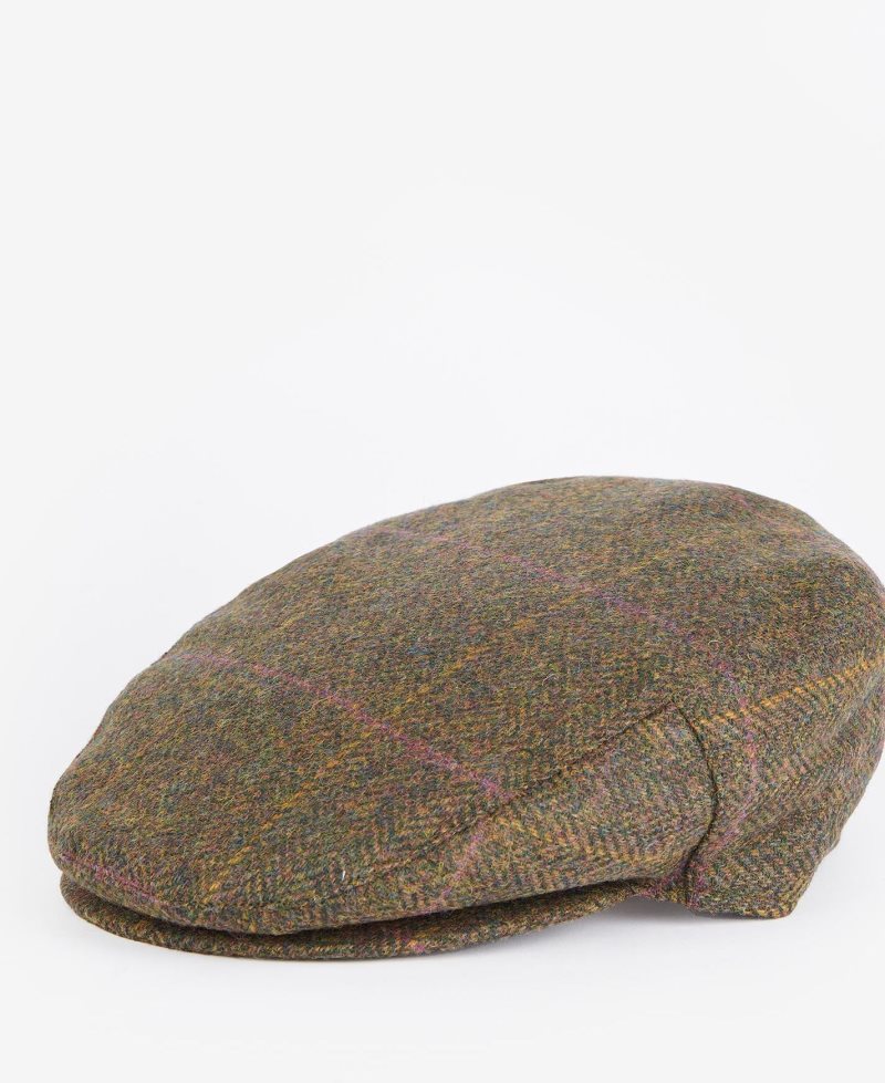 Sombreros Barbour Cairn Planos Hombre Verde Oliva Azules Rojas | ONFE21759
