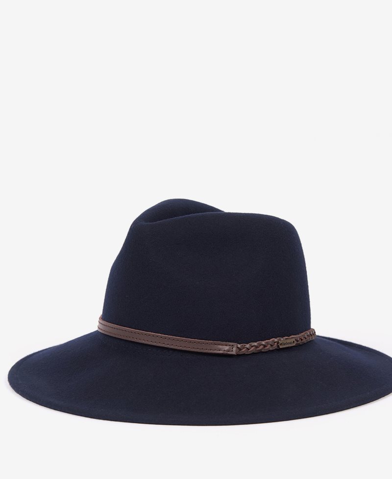 Sombreros Barbour Hut Tack Fedora Mujer Marrones | JHPU76125