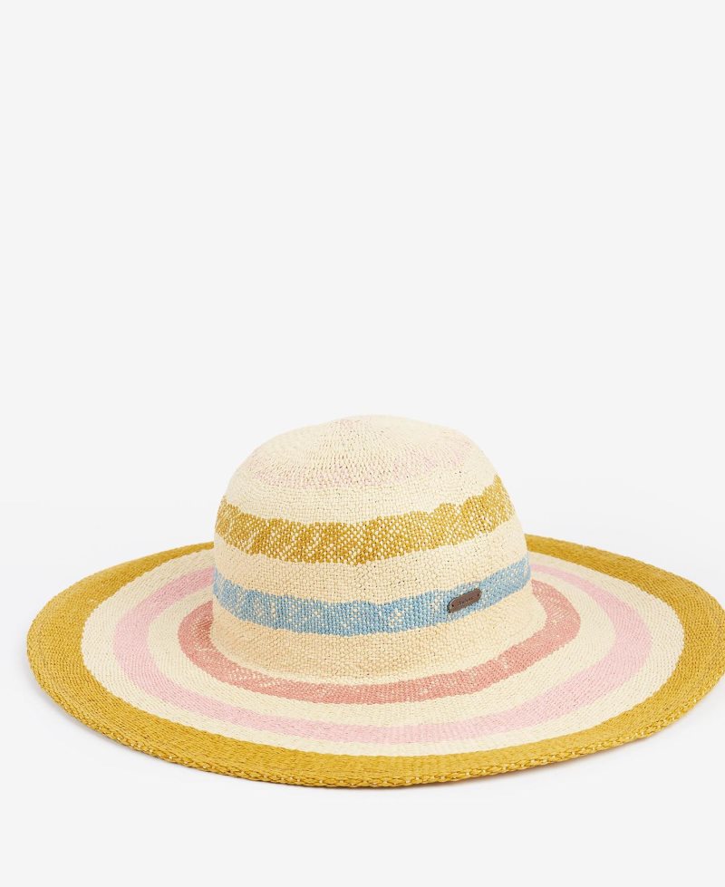 Sombreros Barbour Southport Stripe Sun Mujer Multicolor | NFDX74152