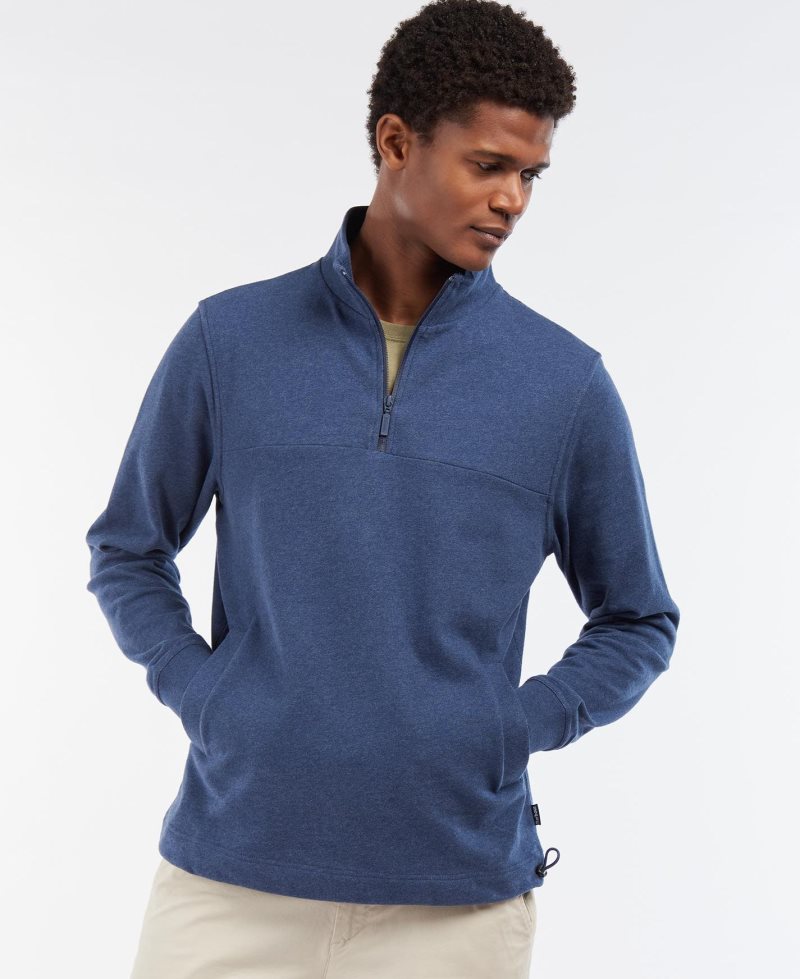 Sudaderas Barbour Explorer Shotley Half Zip Hombre | KHFY67319