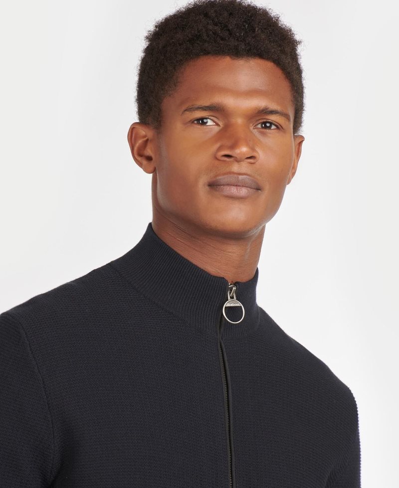 Suéteres Barbour Abhainn Zip Through Hombre Gris | BIMZ87102