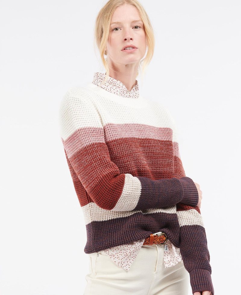 Suéteres Barbour Millcross Knit Mujer Multicolor | OIER93681