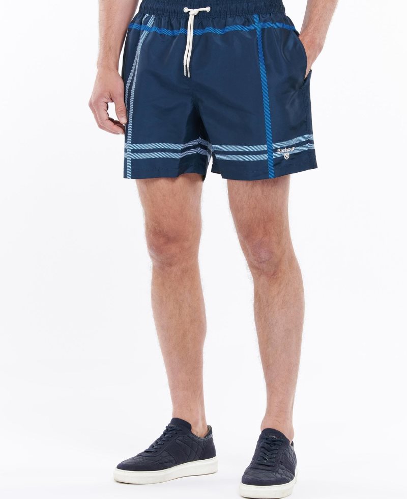 Traje De Baño Barbour Blaine Hombre Azul Marino | FXNP96712
