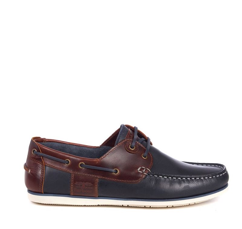 Zapatos del Barco Barbour Capstan Hombre Beige | FSKZ07519